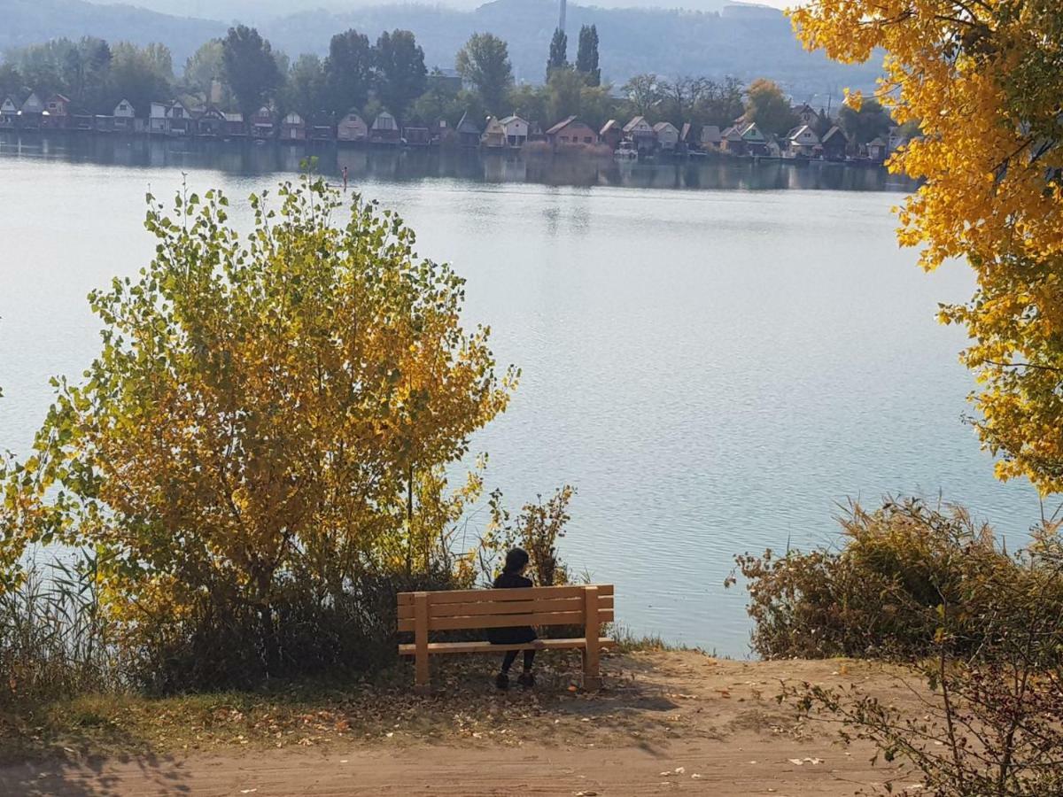 House At Lake Apartment Esztergom Bagian luar foto